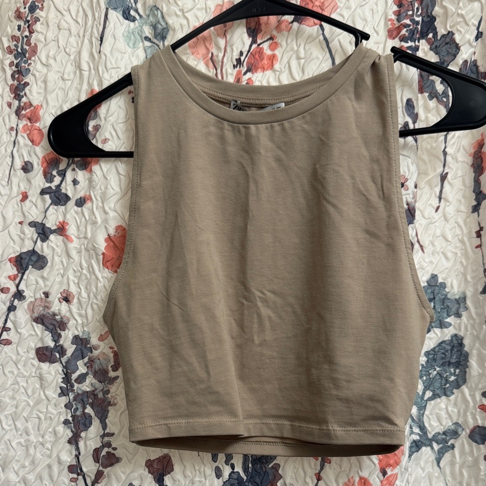 Zara Tan Tank Top